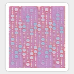 Dots and Dashes Pattern Sticker